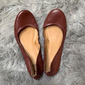 Burgundy Mossimo Flats